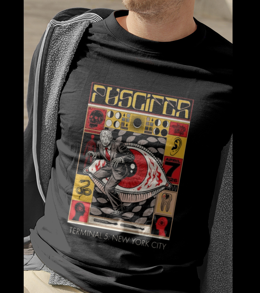 Puscifer Terminal 5 New York City Concert July 4 2026 Eye T-Shirt