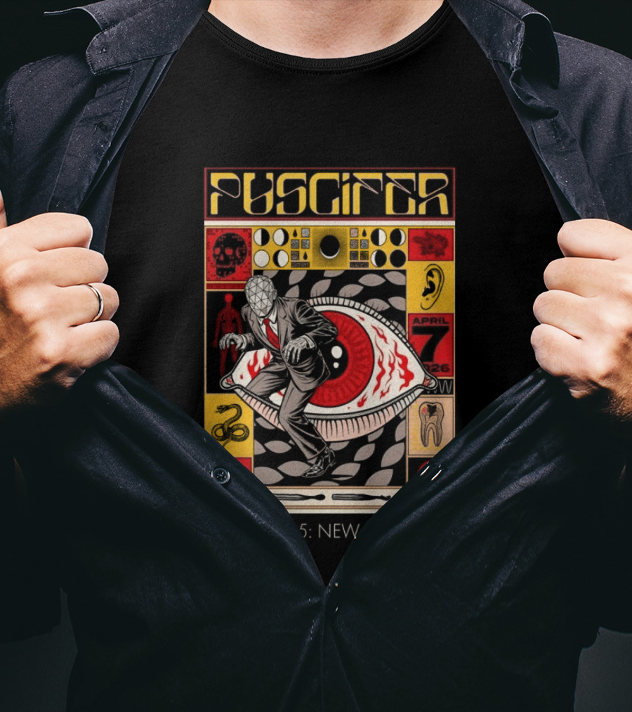 Puscifer Terminal 5 New York City Concert July 4 2026 Eye T-Shirt