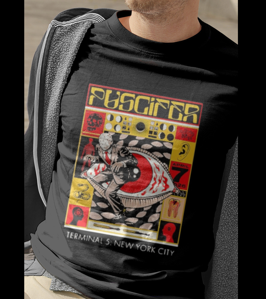 Puscifer The Normal Isn't Tour 2026 Terminal 5 New York City April 7 2026 Surreal T-Shirt