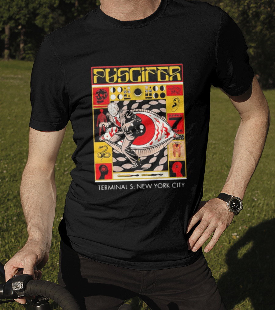 Puscifer The Normal Isn't Tour 2026 Terminal 5 New York City April 7 2026 Surreal T-Shirt