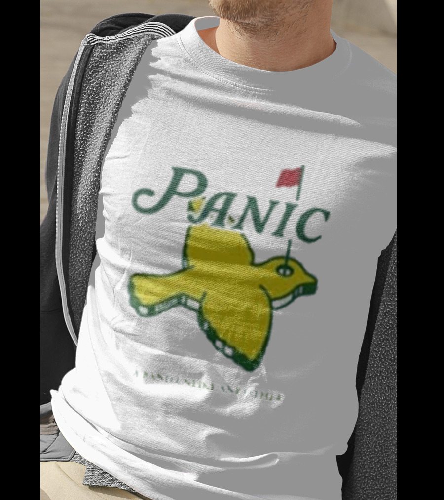 Panic Masters Area33 Bird And Flag T-Shirt