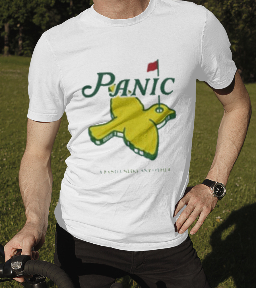 Panic Masters Area33 Bird And Flag T-Shirt