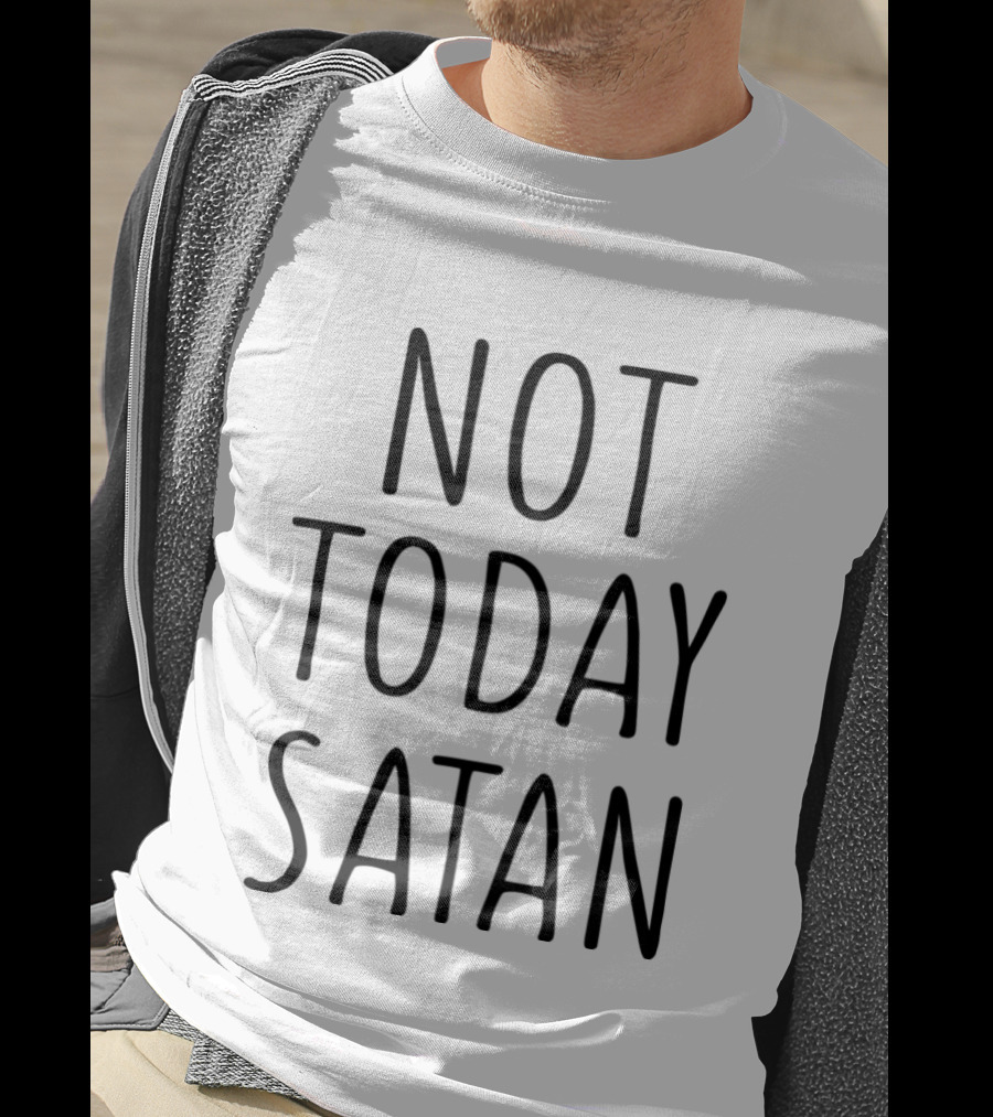Not Today Satan Candace Cameron T-Shirt