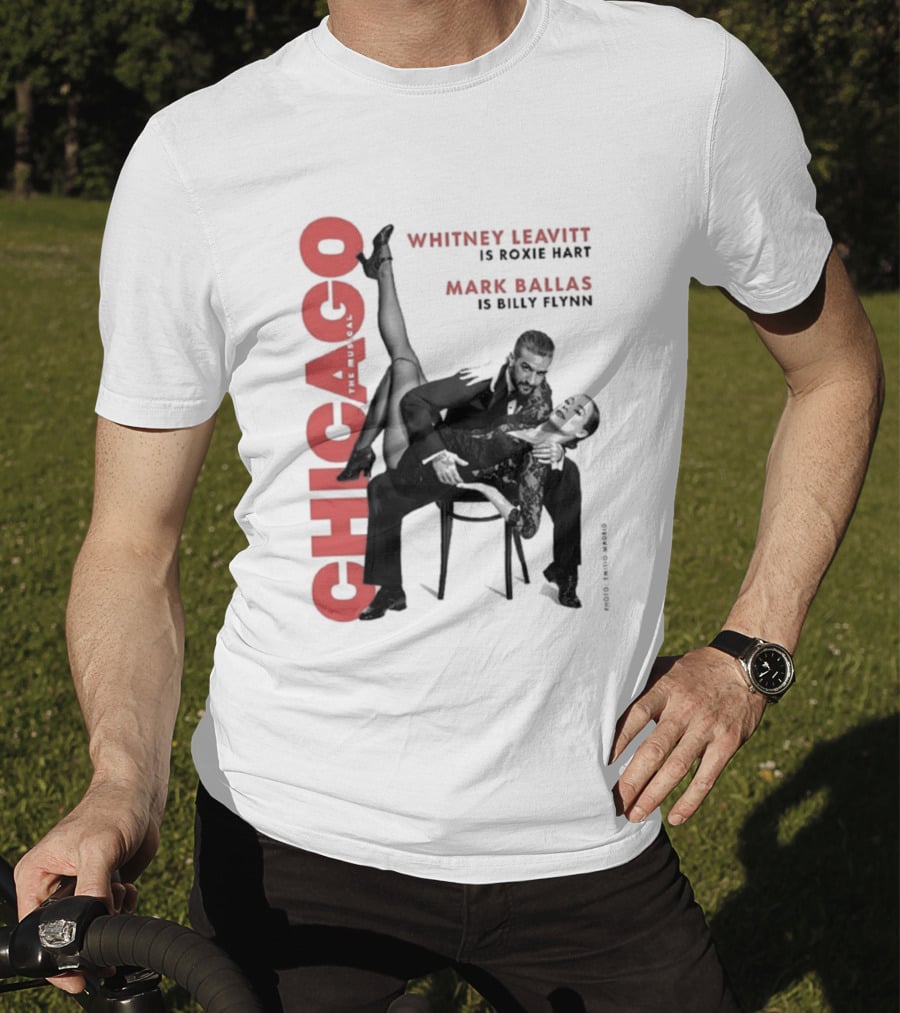 Chicago Whitney Leavitt Roxie Hart Mark Ballas Billy Flynn Emilio Madrid Photo T-Shirt