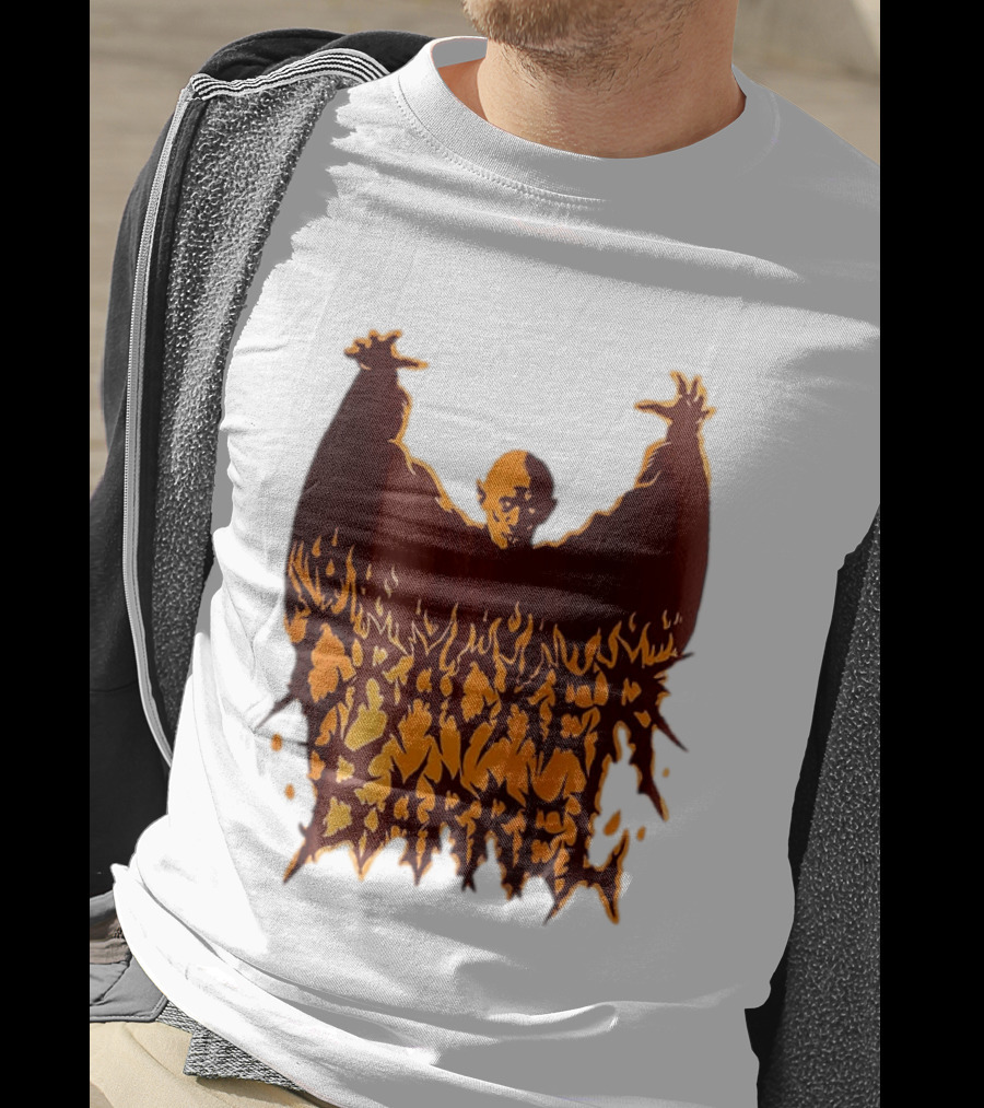 Kurt Barlow Cracker Barrel Fiery Vampire Horror T-Shirt