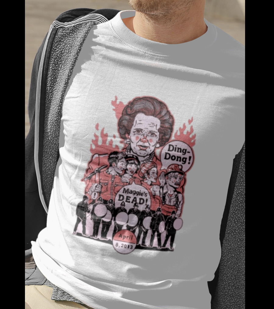Maggie's Dead April 8, 2013 Ding Dong T-Shirt