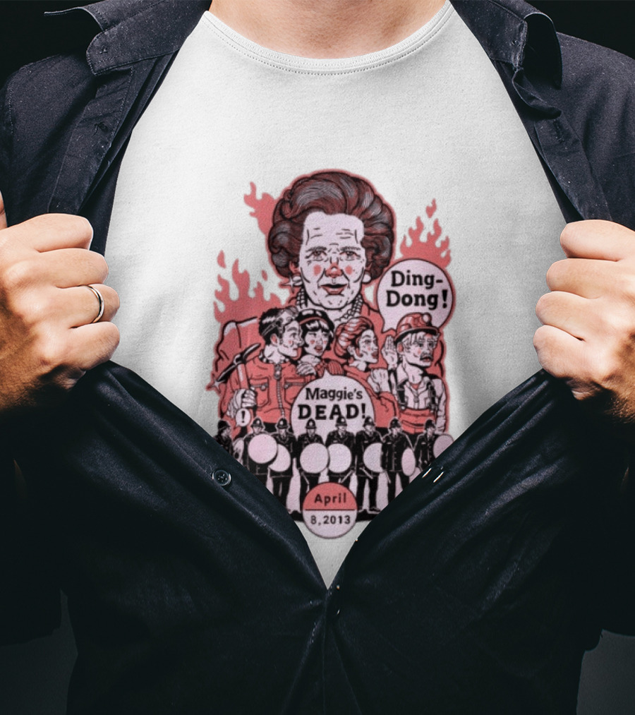 Maggie's Dead April 8, 2013 Ding Dong T-Shirt