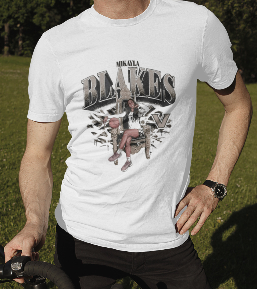 Mikayla Blakes Vanderbilt Commodores Basketball Vintage 90s T-Shirt