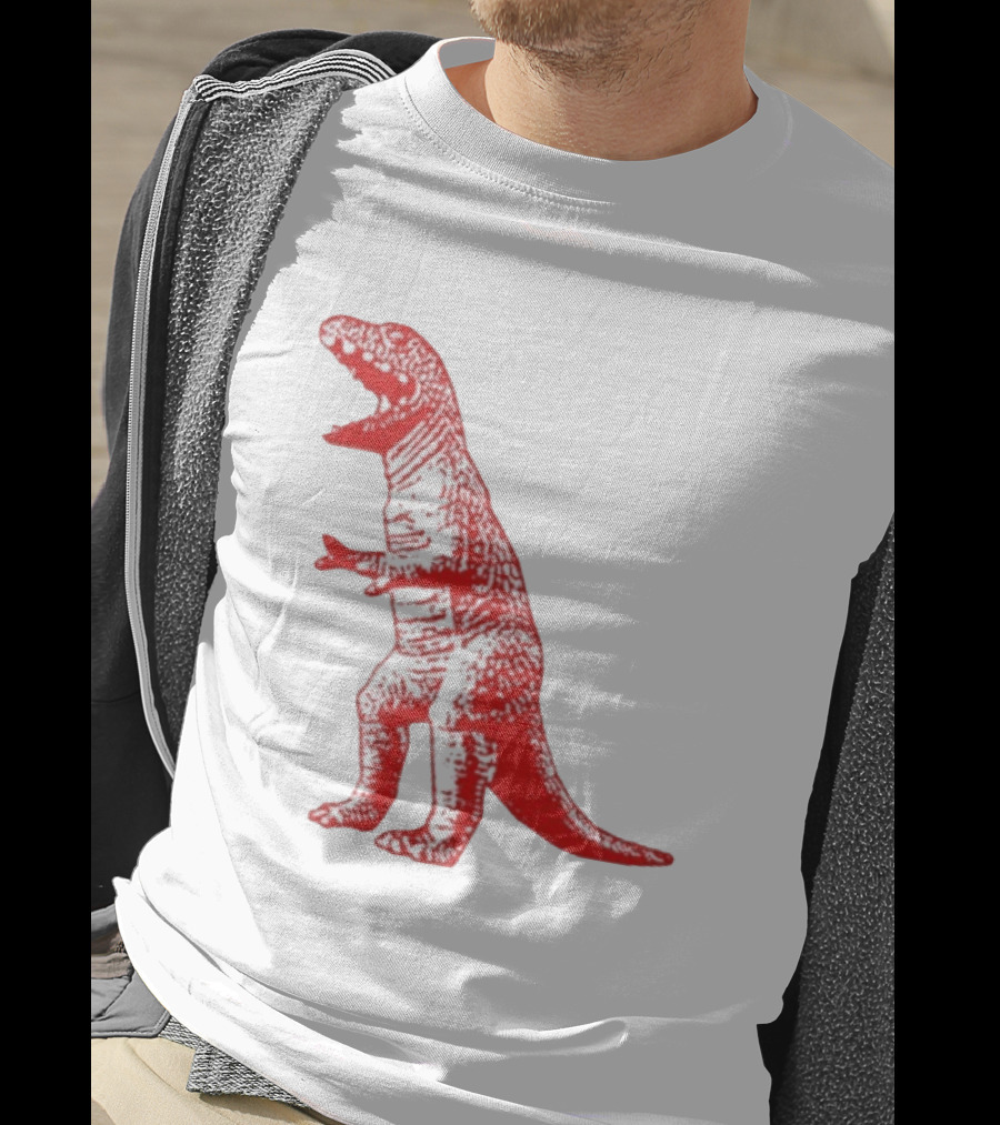 Red Rex Dinosaur Sheldon Cooper Bazinga T-Shirt