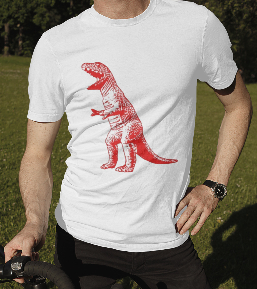 Red Rex Dinosaur Sheldon Cooper Bazinga T-Shirt