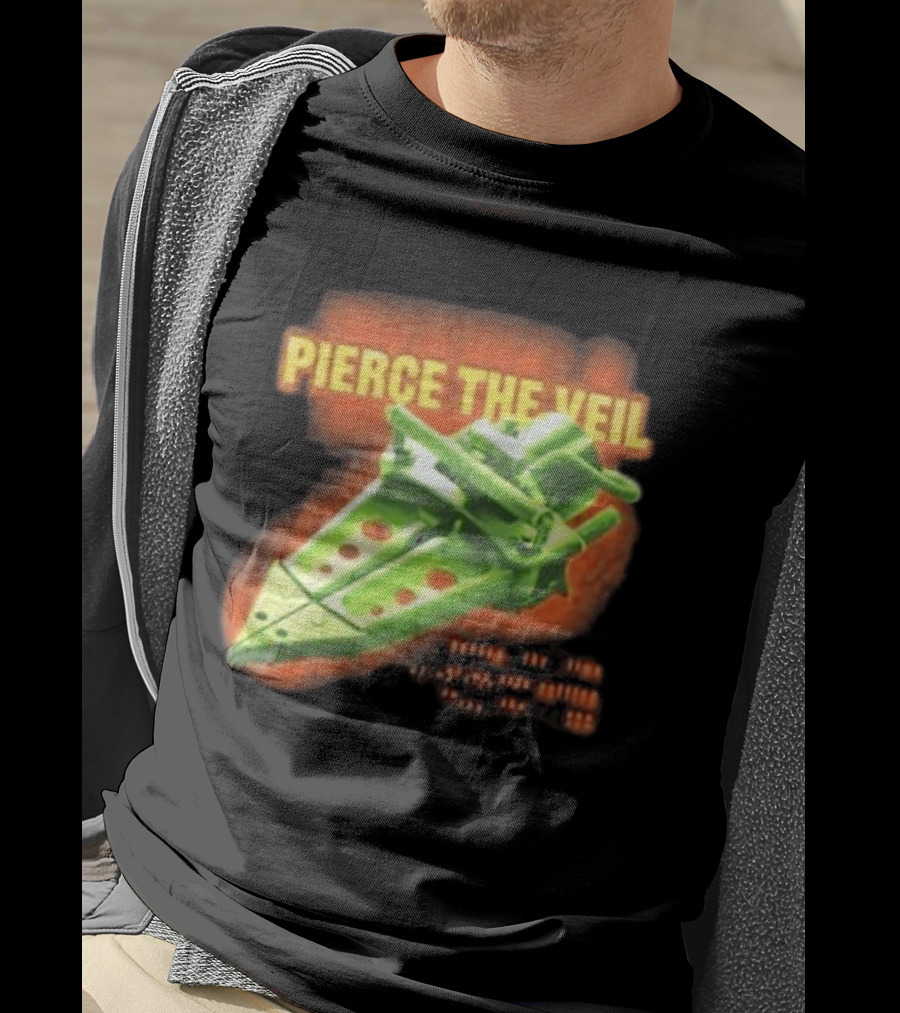 Pierce The Veil Jaws Movie Art Cover T-Shirt