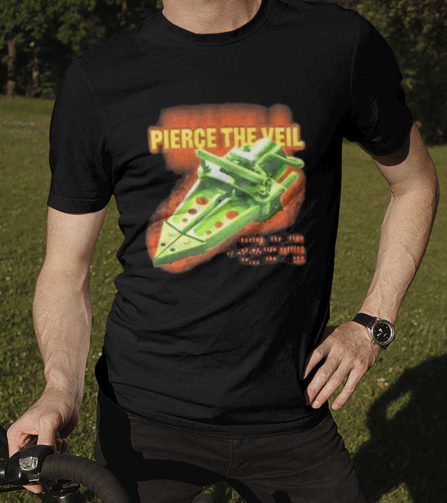 Pierce The Veil Jaws Movie Art Cover T-Shirt