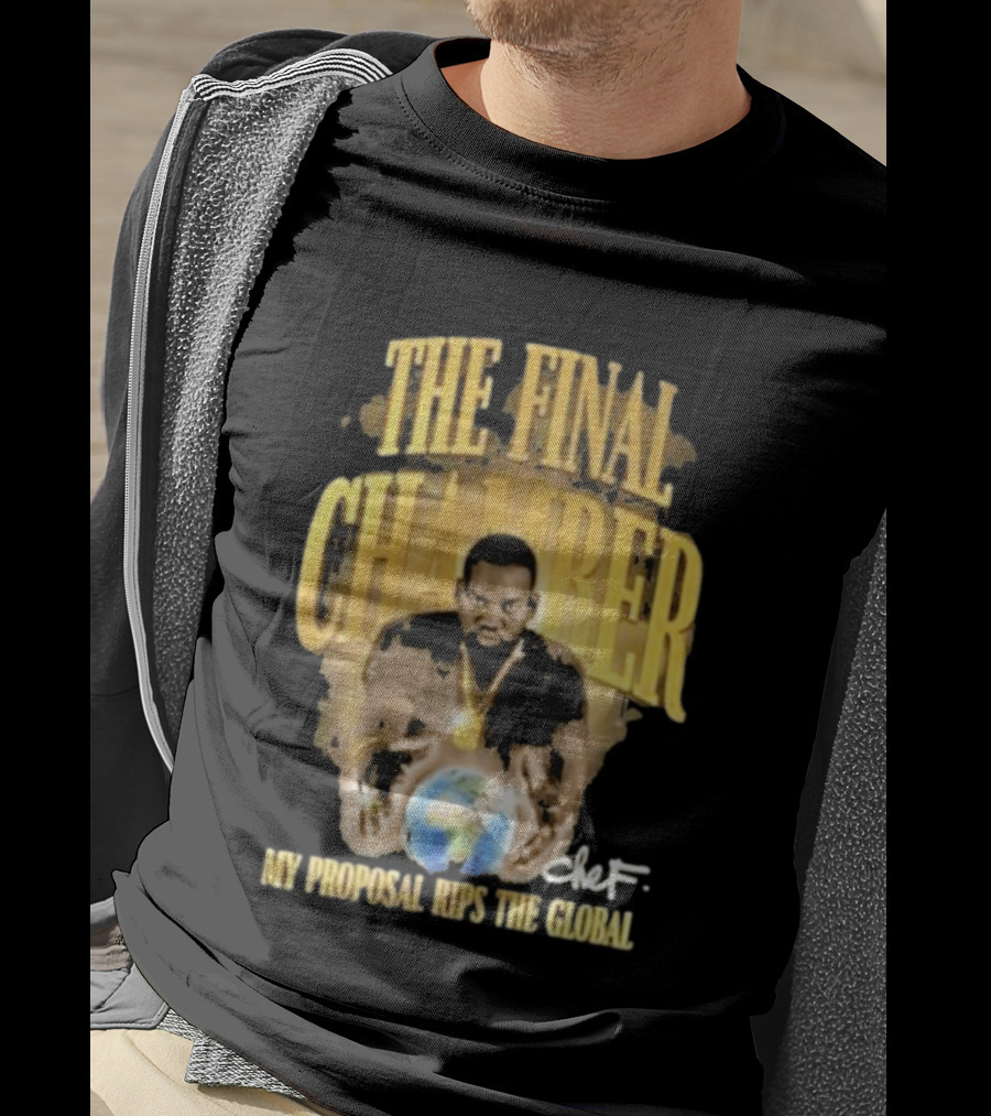 Raekwon The Final Chamber My Proposal Rips The Global Chef T-Shirt
