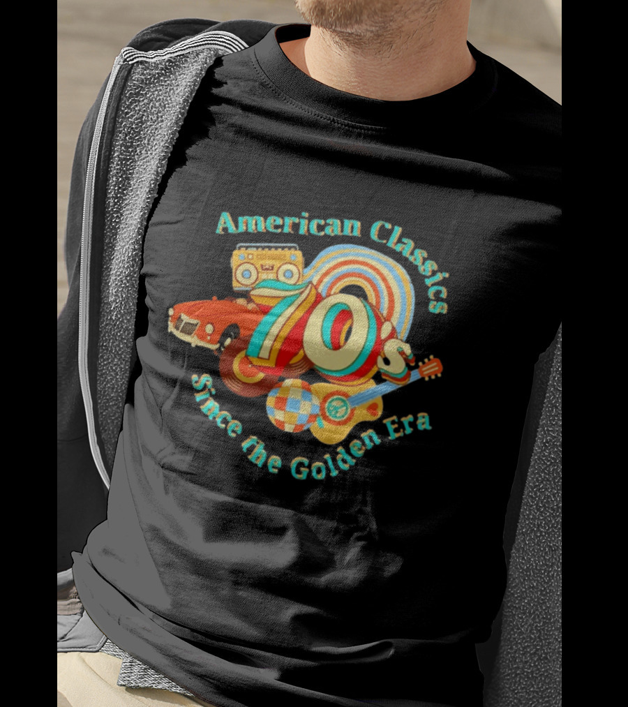 American Classics 70s Retro Vibes Since The Golden Era T-Shirt