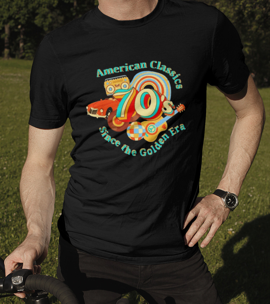 American Classics 70s Retro Vibes Since The Golden Era T-Shirt