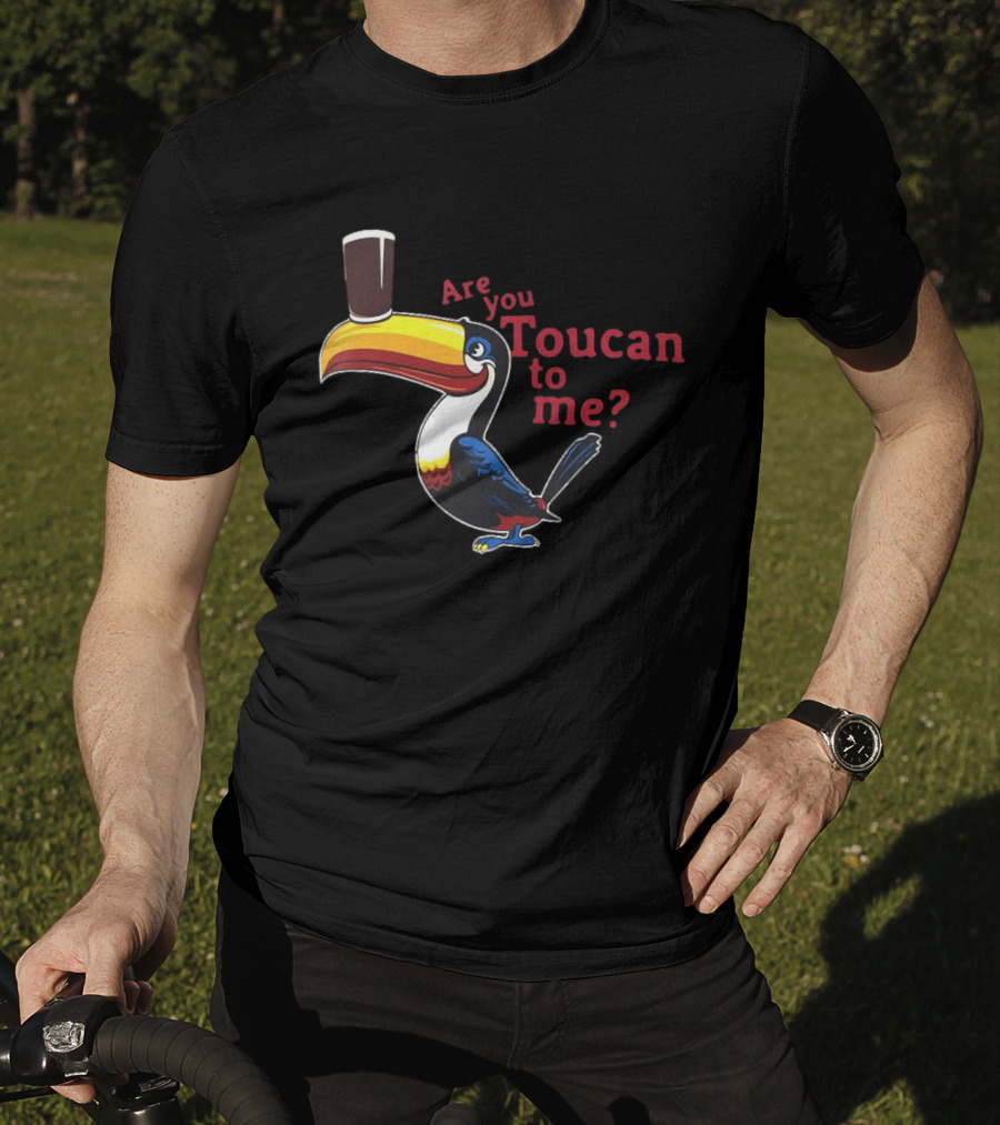 Are You Toucan To Me Guinness Toucan Balancing Pint T-Shirt