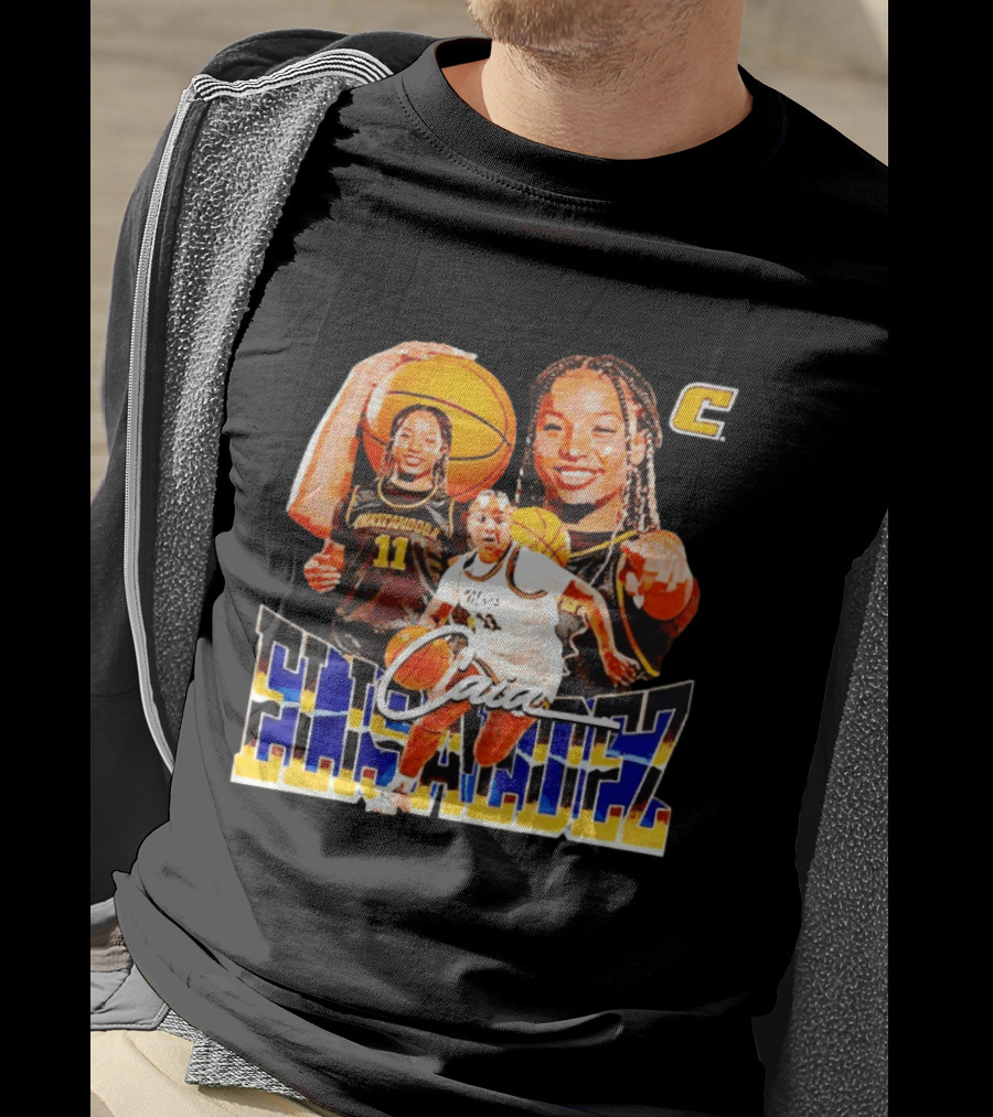 Caia Elisaldez Chattanooga Mocs Basketball Player 11 T-Shirt
