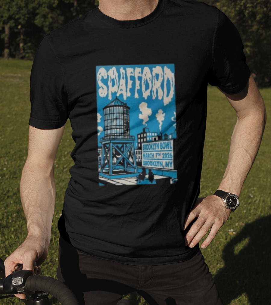 Spafford Brooklyn Bowl March 7th 2026 Brooklyn NY T-Shirt