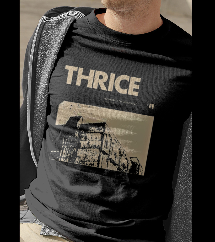 Thrice The Artist In The Ambulance Album Cover Art Building T-Shirt