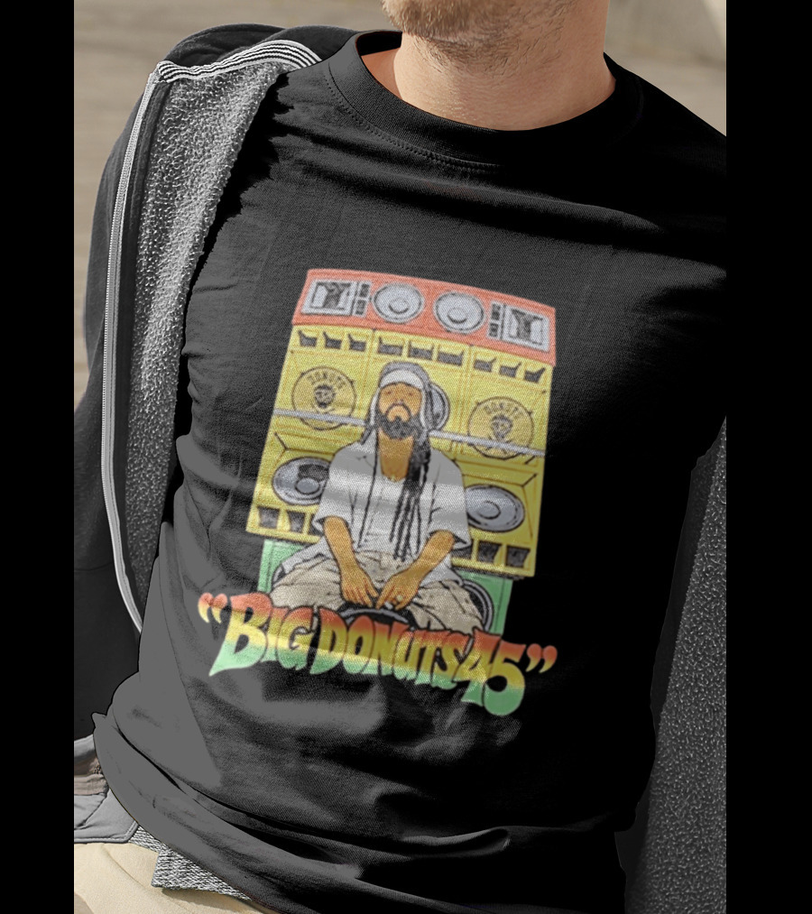 Esp Trickstar Big Donuts 45 Brutus Sound System Reggae Vibes T-Shirt