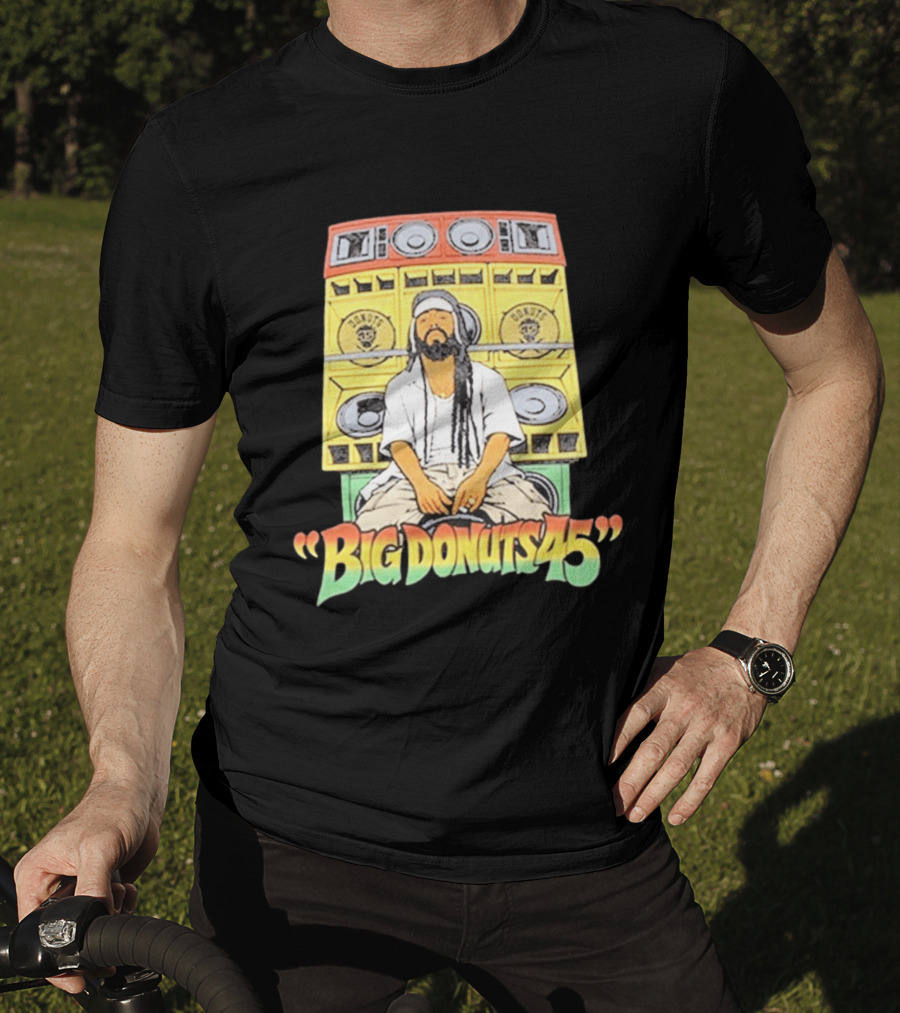 Esp Trickstar Big Donuts 45 Brutus Sound System Reggae Vibes T-Shirt