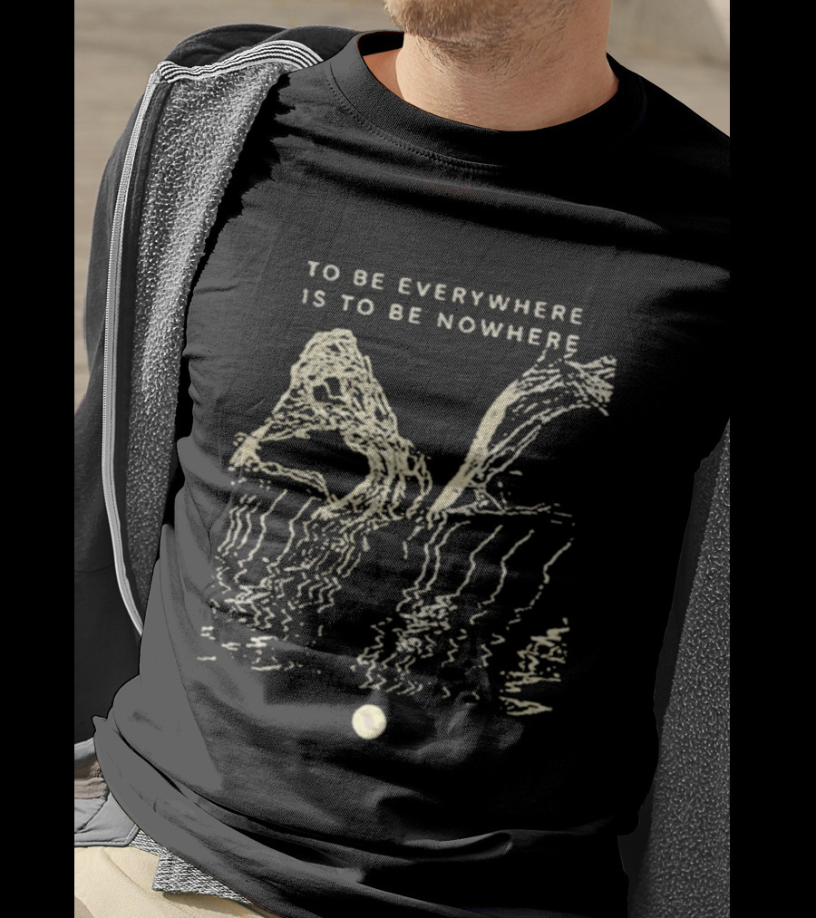To Be Everywhere Is To Be Nowhere Thrice Album Cover T-Shirt