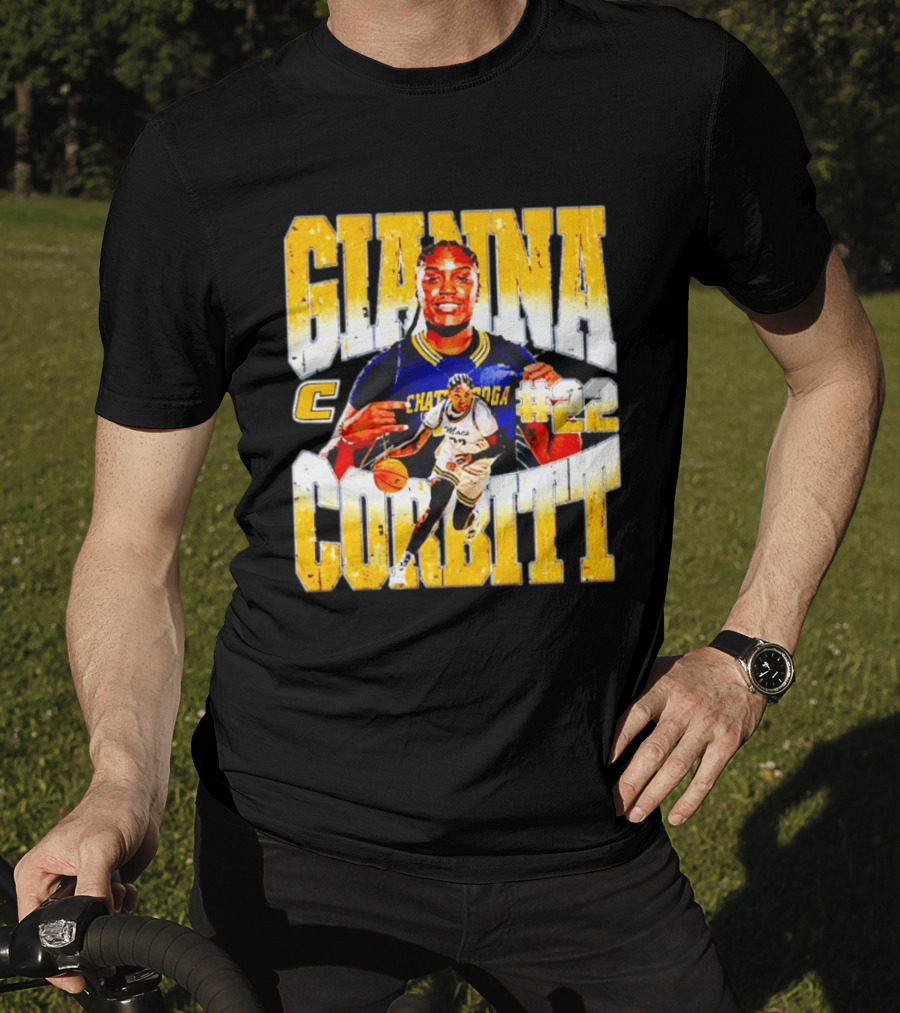 Gianna Corbitt Chattanooga Mocs #22 Basketball T-Shirt
