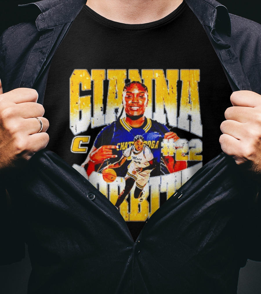 Gianna Corbitt Chattanooga Mocs #22 Basketball T-Shirt