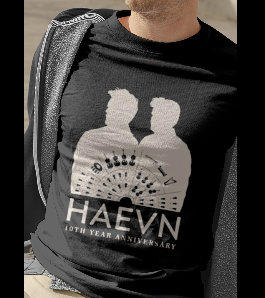 HAEVN 10th Year Anniversary Silhouette And Musical T-Shirt