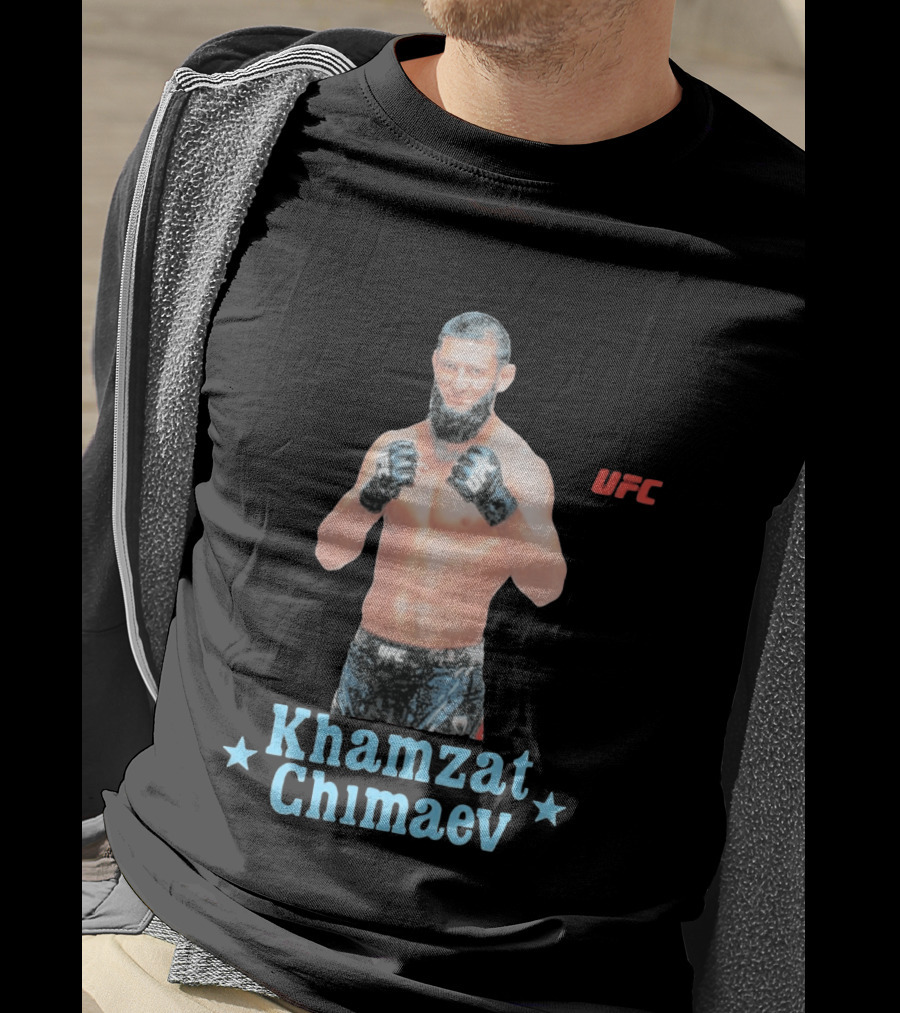 Khamzat Chimaev UFC Wacko Maria Collaboration T-Shirt
