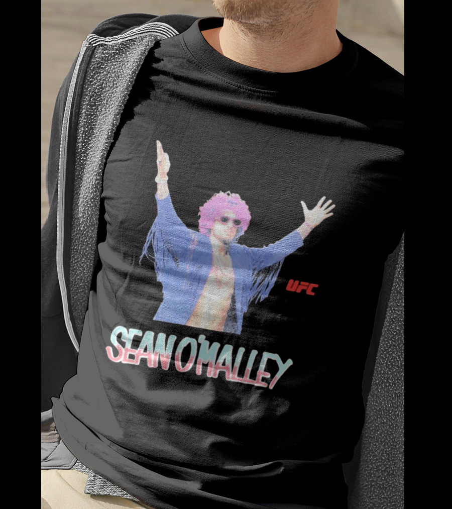 Wacko Maria UFC Sean O'Malley Pink Hair Fringe Jacket T-Shirt