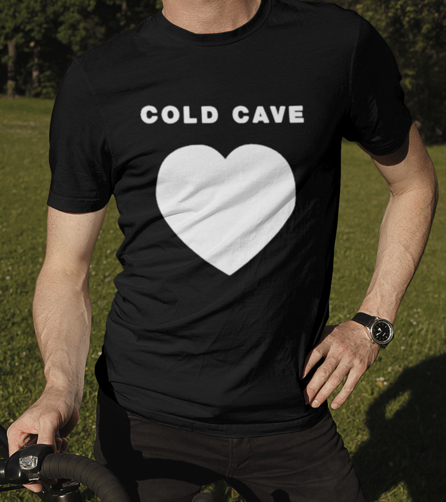 Heartworm Press Cold Cave White Heart T-Shirt