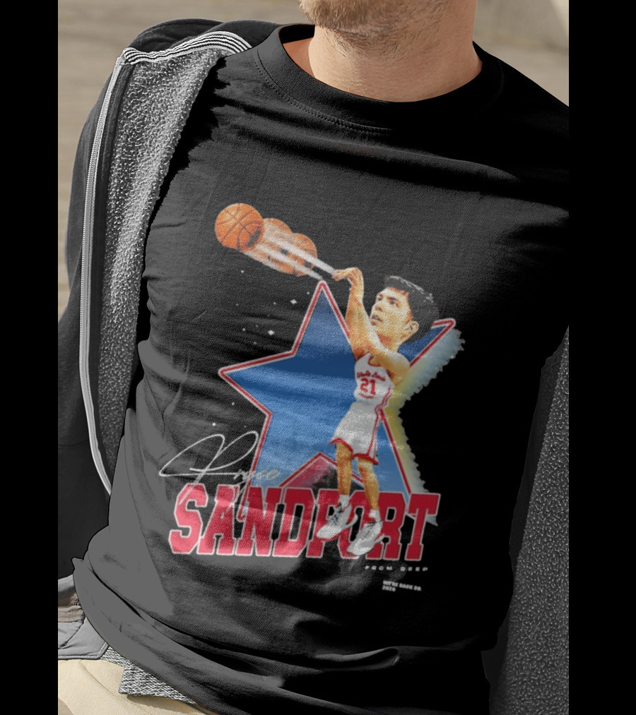 Pryce Sandfort From Deep Were Back Basketball Star T-Shirt