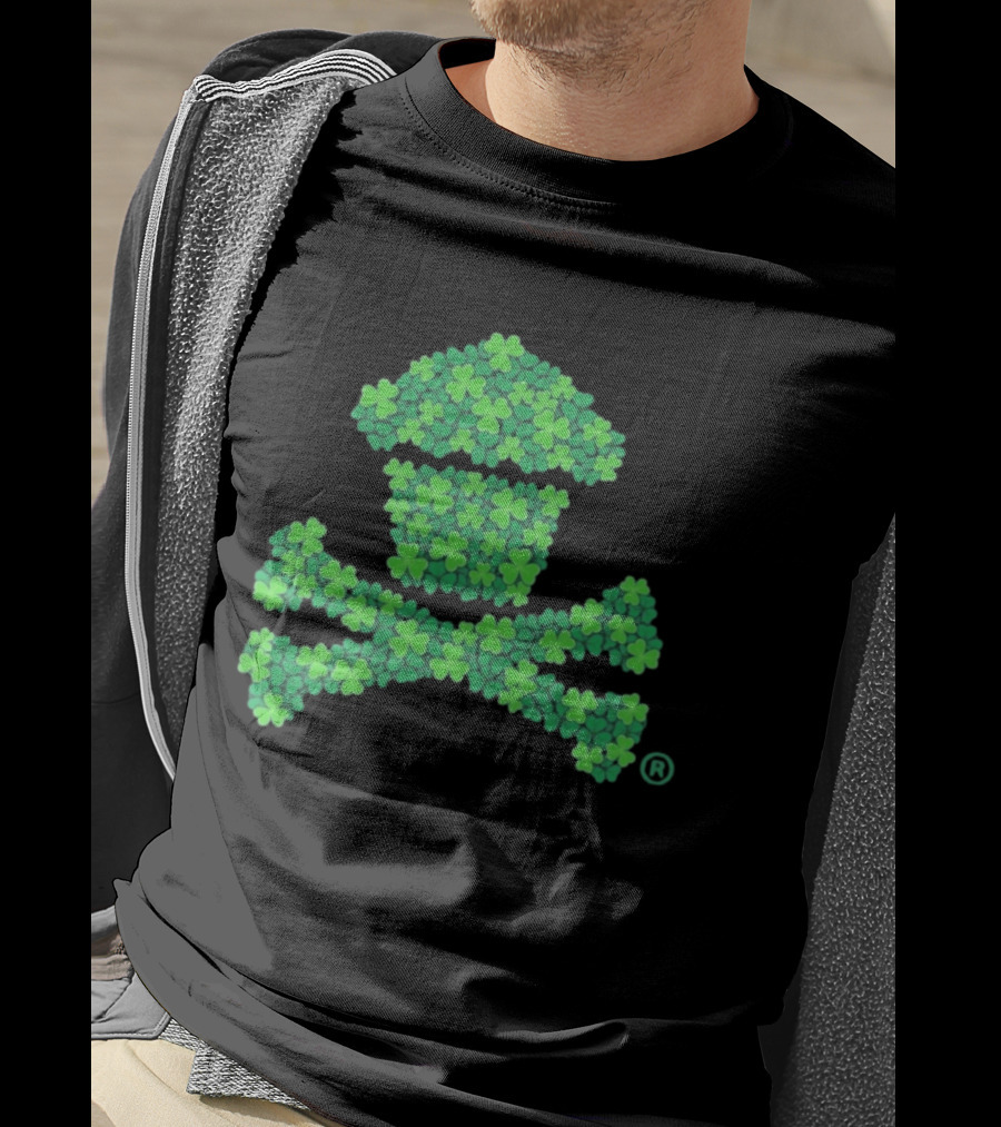Johnny Cupcakes Clover Cupcake And Crossbones T-Shirt
