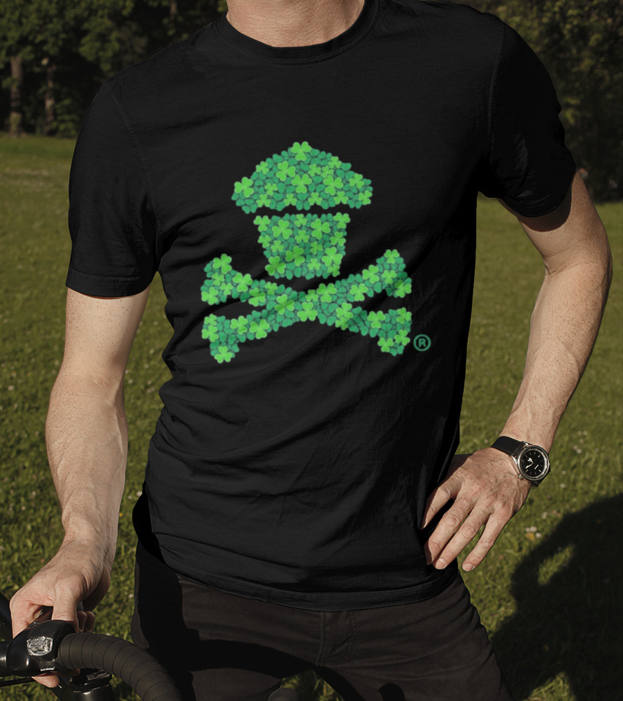 Johnny Cupcakes Clover Cupcake And Crossbones T-Shirt