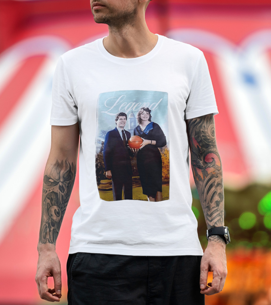 UConn Big East Legend Peggy Myers Basketball Custom T-Shirt