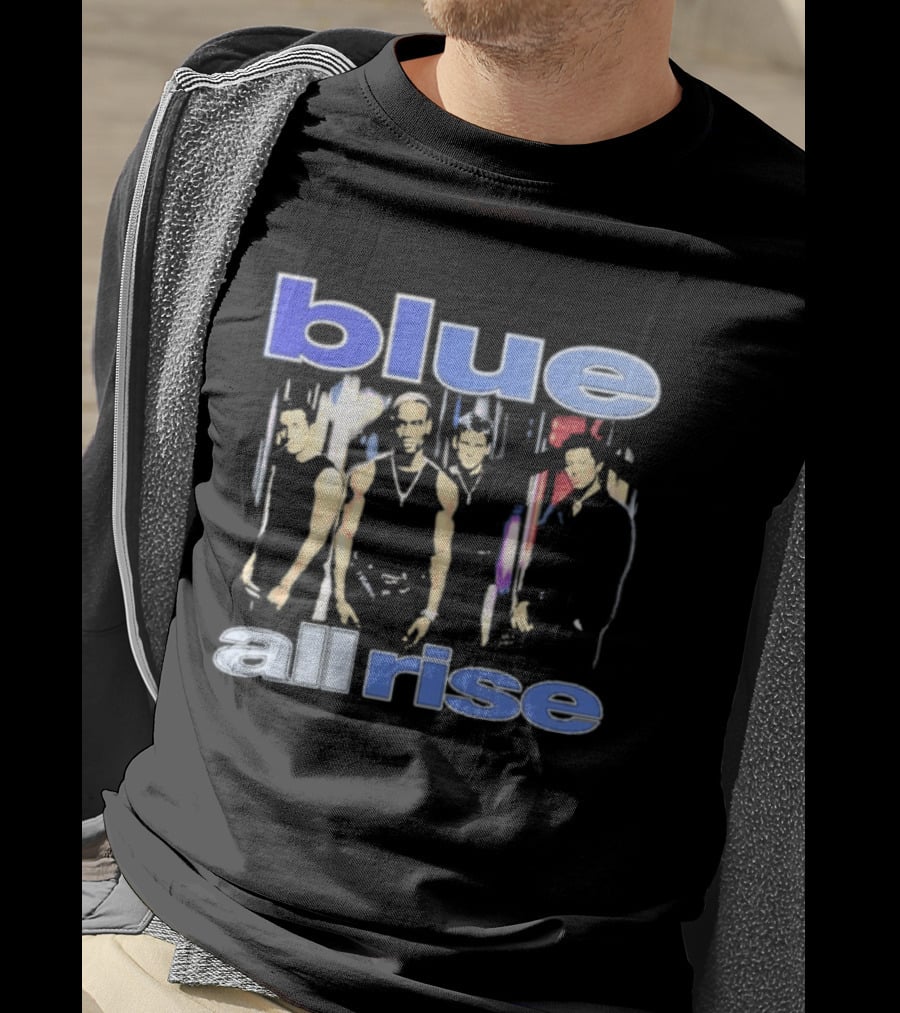Blue All Rise Bootleg Music Group Edition T-Shirt