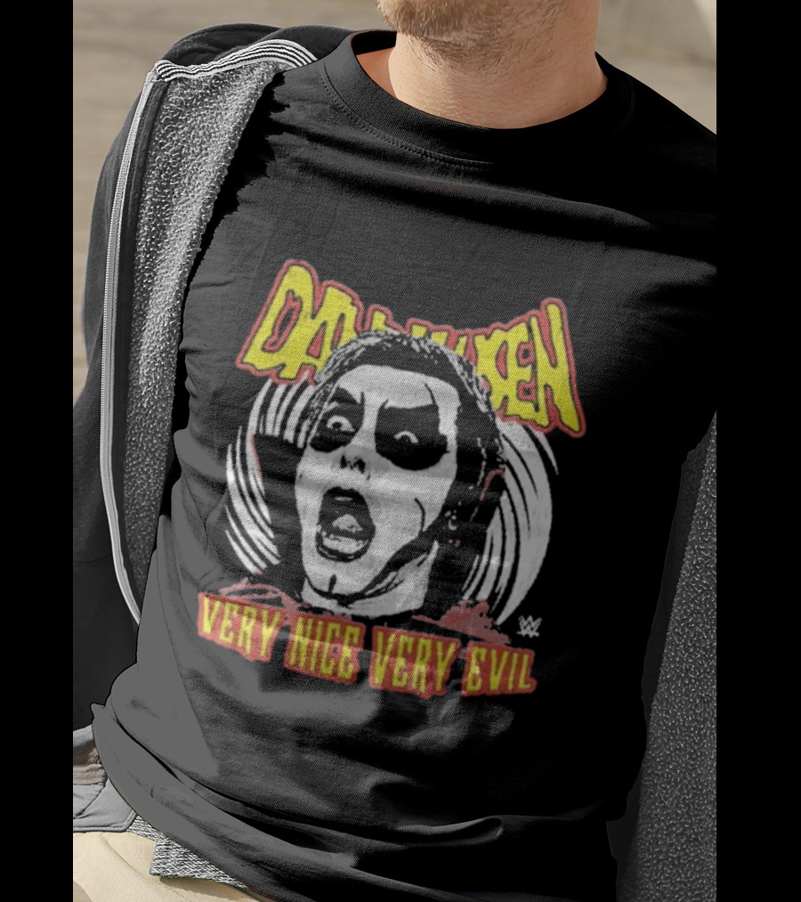 Danhausen Very Nice Very Evil WWE Horror Scream Face T-Shirt