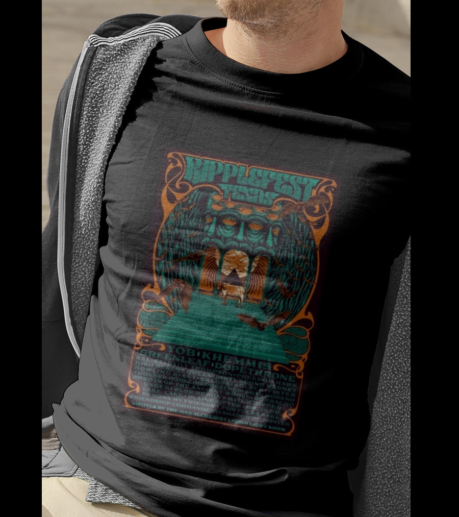 Ripplefest Texas 2026 Yob Khemmis Greenleaf Dopethrone Concert Austin TX September 17 20 T-Shirt