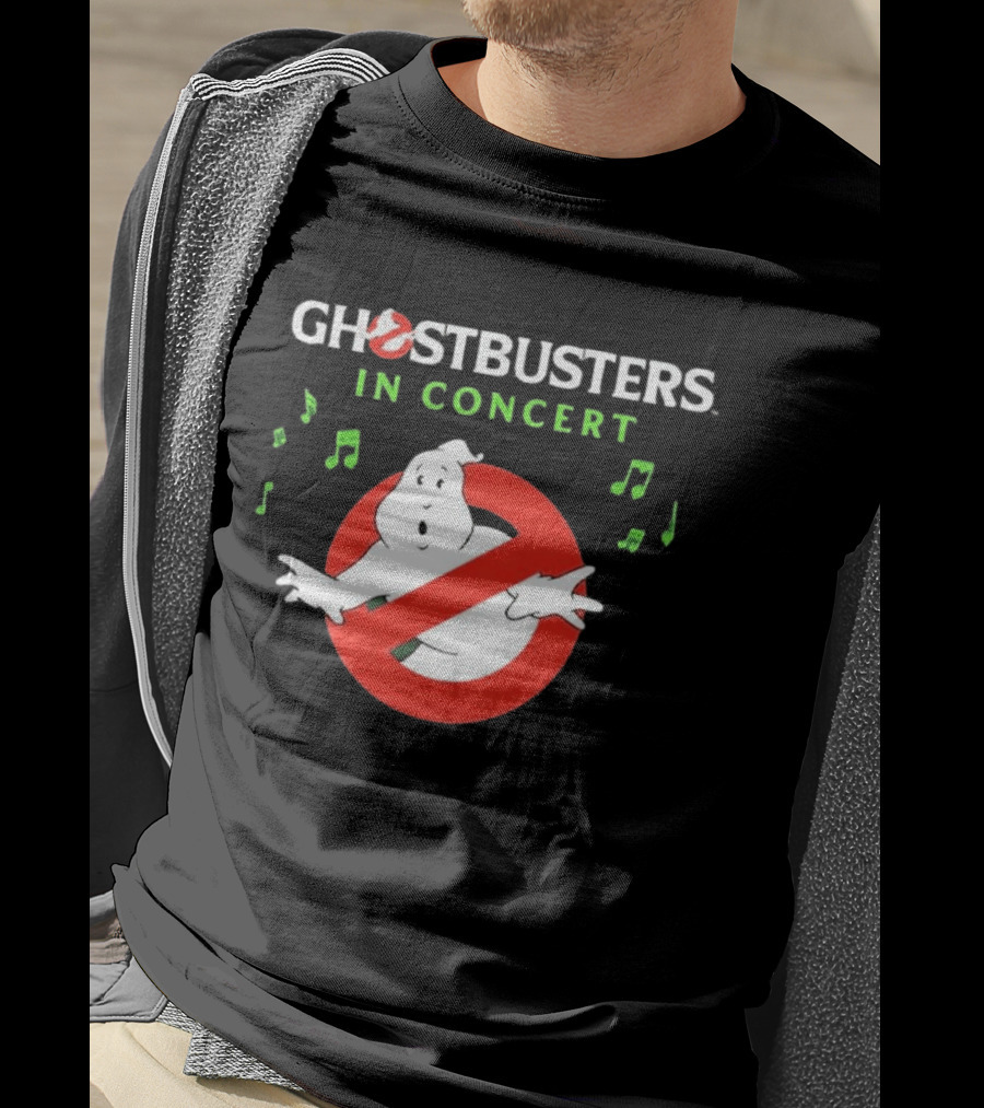 Ghostbusters In Concert 2026 North America Schedule Dates Iconic Music Event T-Shirt