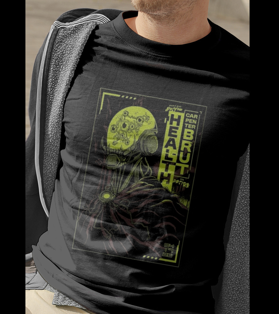 Health And Carpenter Brut Concert Boston 04.17.2026 With Desire T-Shirt