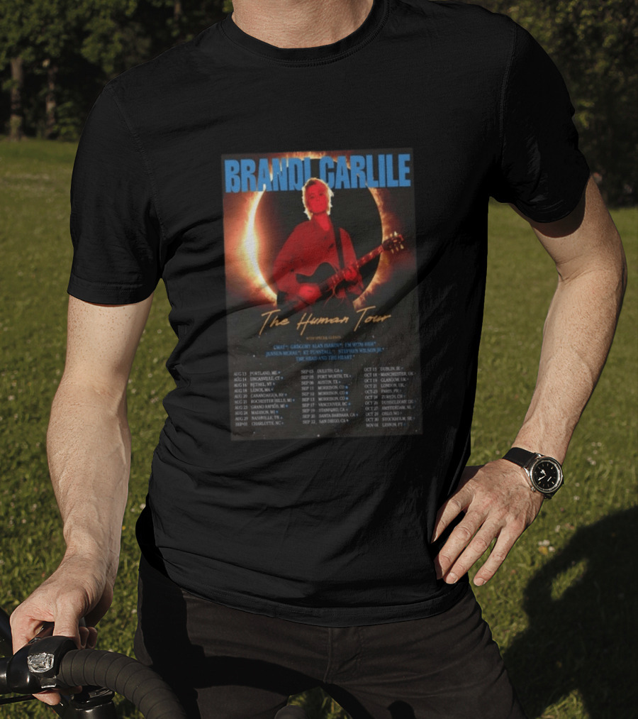 BRANDI CARLILE The Human Tour 2026 Concert Dates And Special Guests T-Shirt