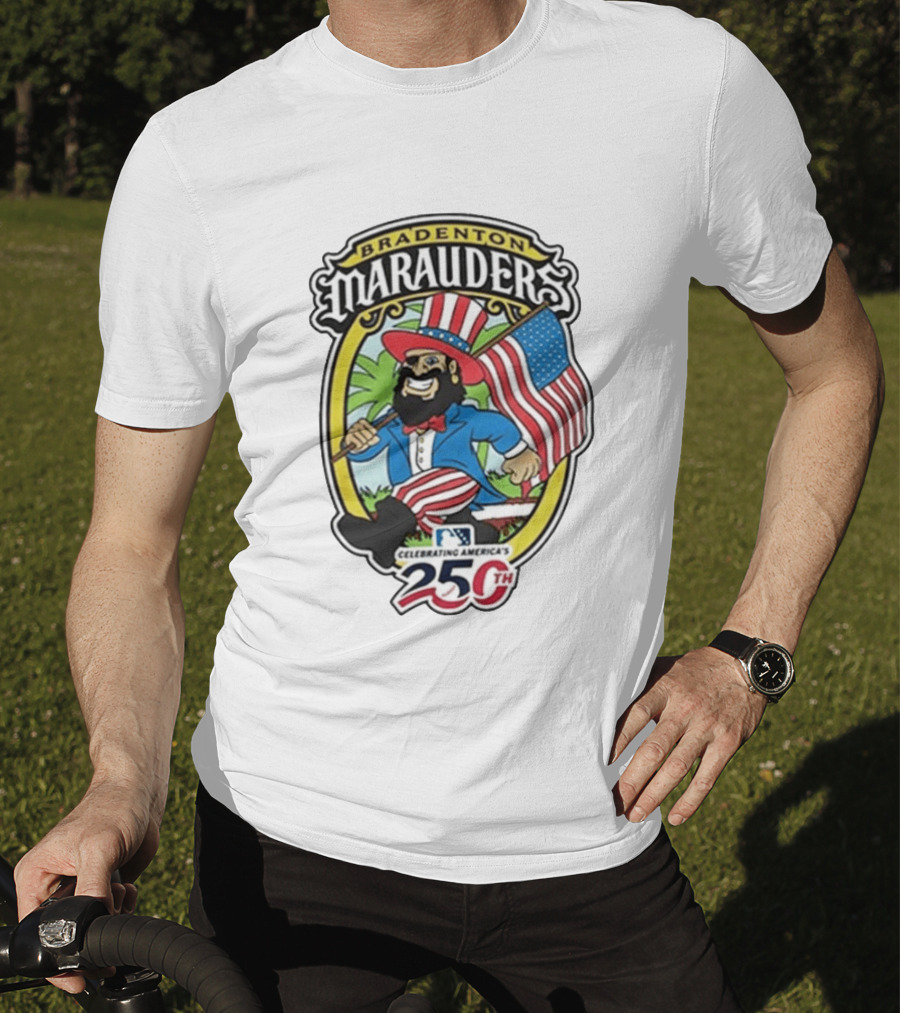 Bradenton Marauders Celebrating America's 250th Independence Day 2026 T-Shirt