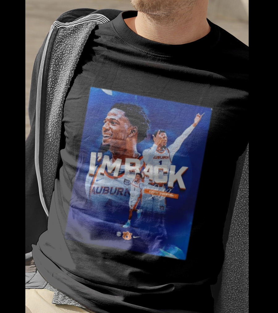 I'm Back Kevin Overton Auburn Tigers Basketball Auburn Nike T-Shirt