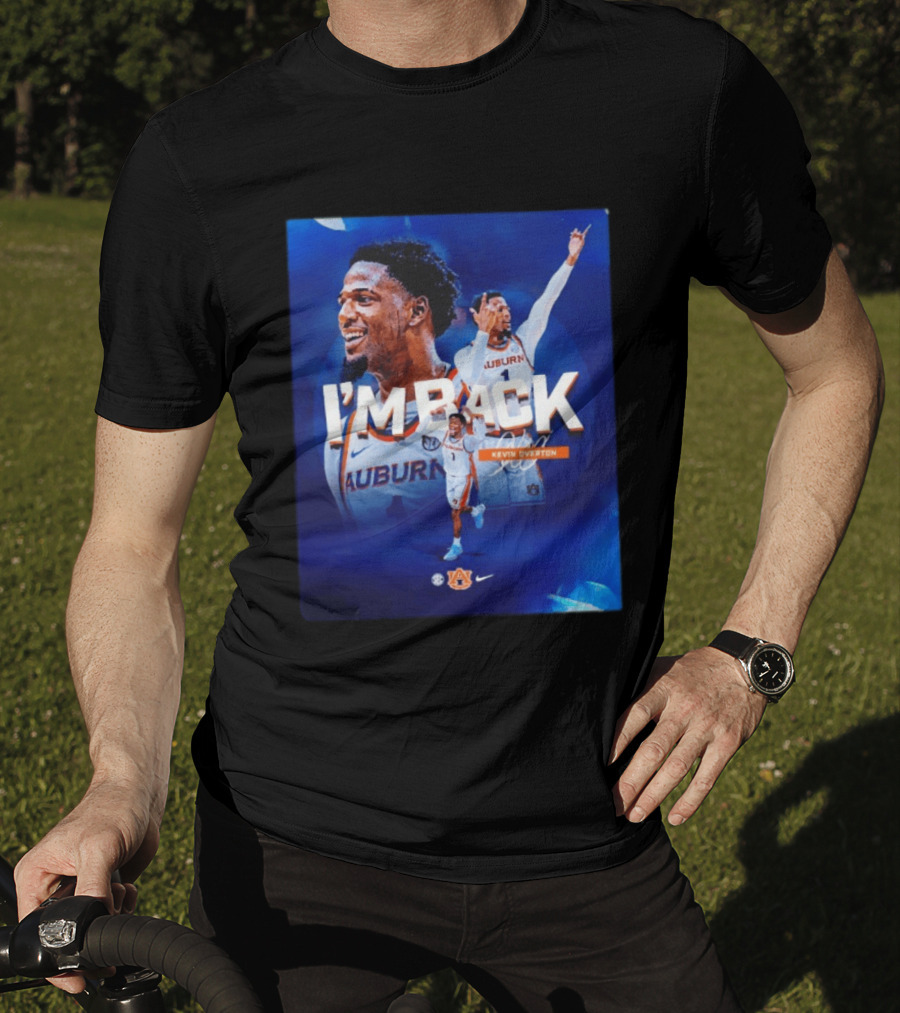 I'm Back Kevin Overton Auburn Tigers Basketball Auburn Nike T-Shirt