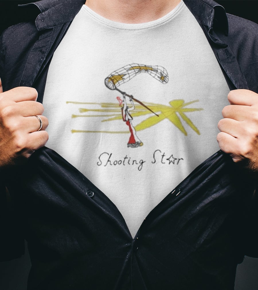 Audrey Hobert Shooting Star Lacrosse Player Sketch T-Shirt