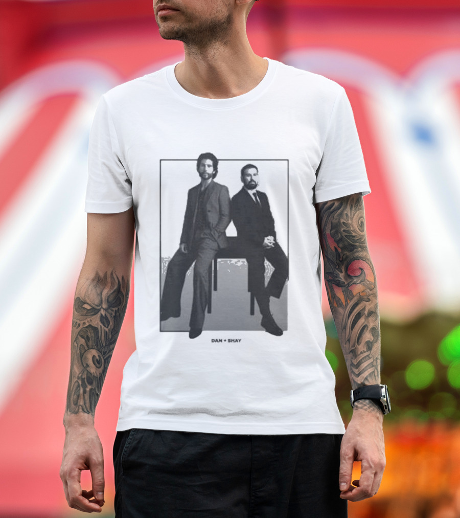 Dan And Shay Say So Monochrome Duo Photography T-Shirt