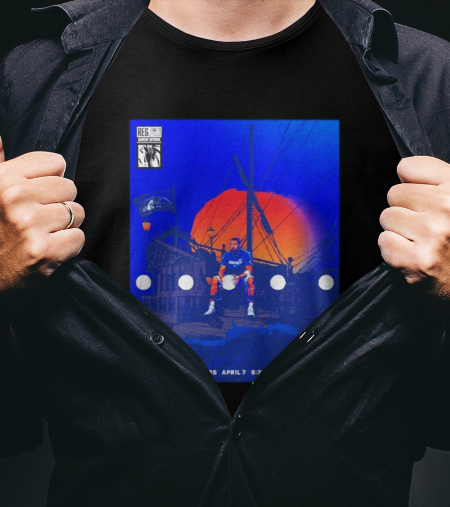 Kyrie Irving Dallas Mavericks Game At Los Angeles Clippers April 7 9:30 PM KFAA MavsTV T-Shirt