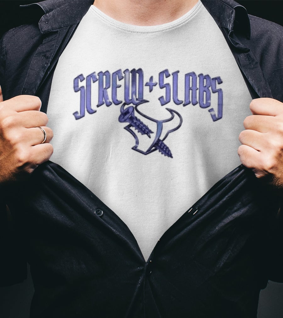 Houston Texans Screw Slabs 2025 T-Shirt