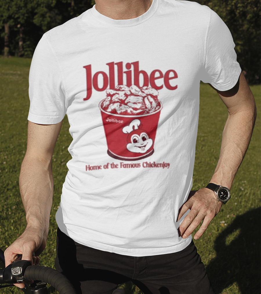 Jollibee Home Of The Famous Chickenjoy Bucket T-Shirt
